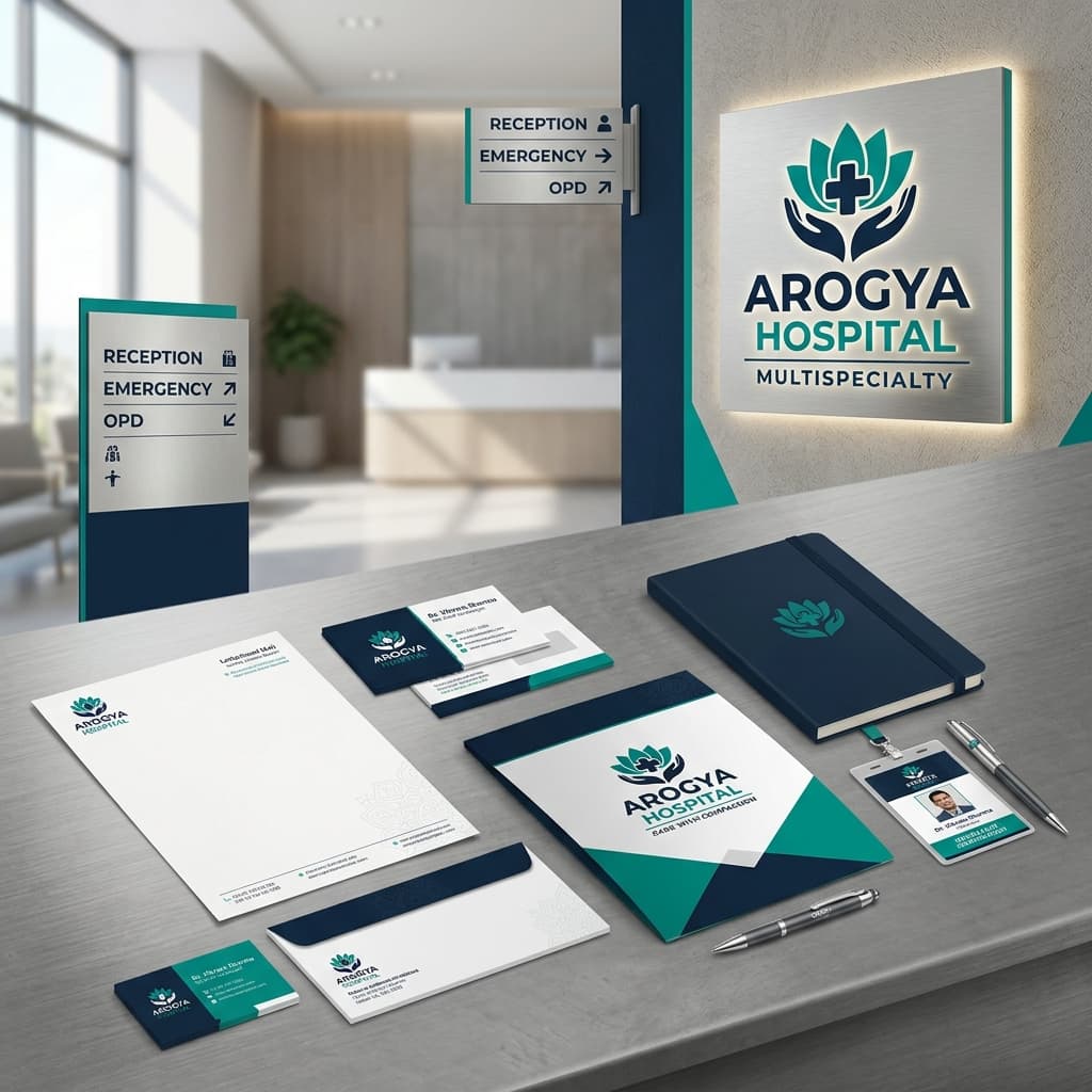 Arogya Multispecialty Identity